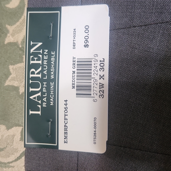 Lauren Ralph Lauren Mens Dress Pants - Picture 2 of 4